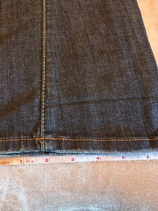 Ed Hardy Low Rise 90s Y2K Tiger Jeans Flair / Boot Womens Sz 28 Vintage RARE USA - Picture 16 of 16